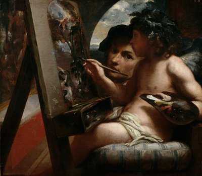 The Genius of Painting by Livio Mehus